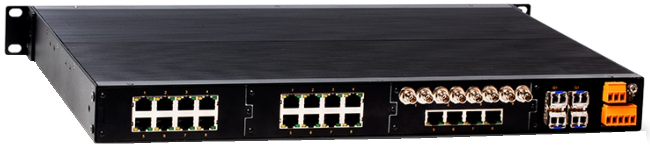 Коммутатор управляемый Kyland SICOM3024P 4 1000M combo ports of 100M/1000M SFP or 10/100/1000Base-TX, 12 1000Base-X SFP ports, 12 10/100/1000Base-TX R SICOM3024P-4G12GX12GE-L2-L2