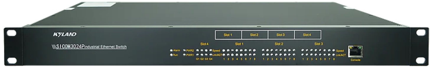 Коммутатор управляемый Kyland SICOM3024P 300193139 4 10/100/1000Base-TX RJ45 ports, 8 100Base-FX multi mode fiber ports, SC connector, 1310nm, 5km, 16 SICOM3024P-4GE8M16T-SC05-HV