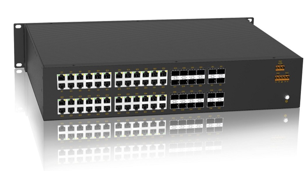Коммутатор управляемый Kyland SICOM3448G 300212004 4 10G SFP ports,8 1000M combo ports of 100/1000Base-X SFP or 10/100/1000Base-TX, 24 1000Base-X SFP SICOM3448G-C-4X8G24GX16GE-HV-HV