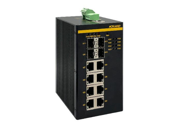 Коммутатор управляемый Kyland SICOM3000S 300073006 2Ч100/1000Base-X SFP ports;4Ч10/100/1000BASE-T(X) RJ45 PoE ports;48VDC(12-57VDC),dual redundant pow SICOM3000S-2GX4GP-L16-L16