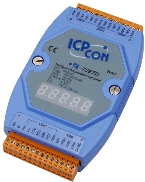 Контроллер ICP DAS I-7527D CR I-7527 with seven segment display