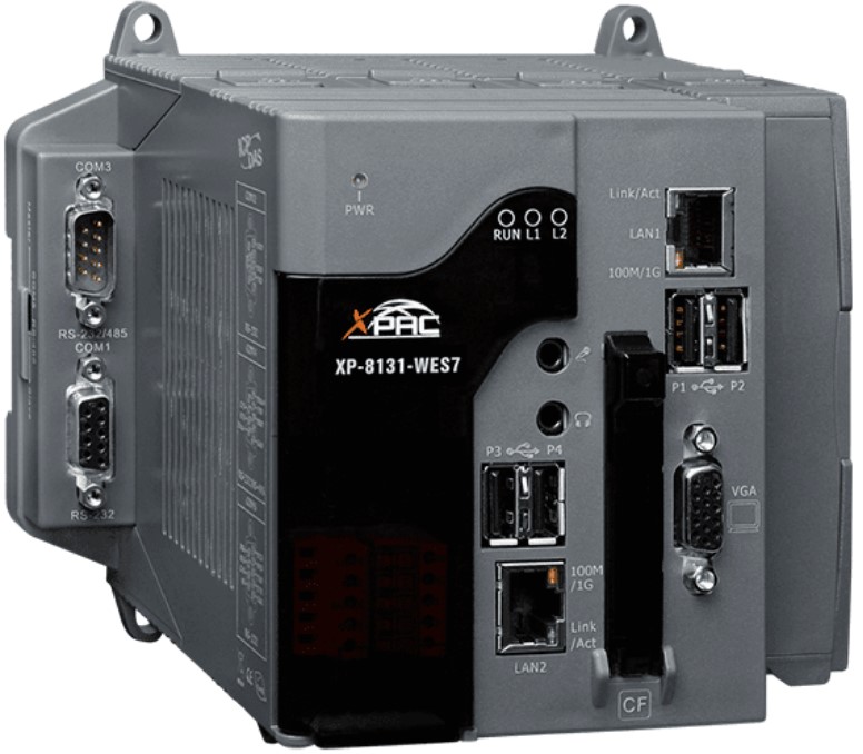 Контроллер ICP DAS XP-8131-WES7 CR Standard XP-8000-WES7 with 1 I/O Slot (Multilingual Version of OS) (RoHS)