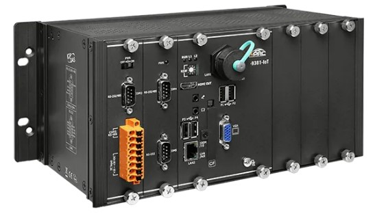 Контроллер ICP DAS XP-9381-IoT CR CR 3-slot Metal Standard PAC with E3845 CPU and Windows 10 IoT (RoHS)
