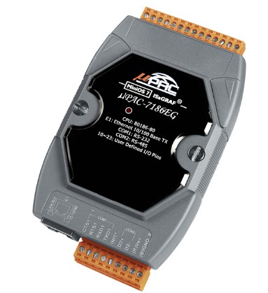 Коммутатор ICP DAS uPAC-7186EG-G CR ISaGRAF Embedded Controller
