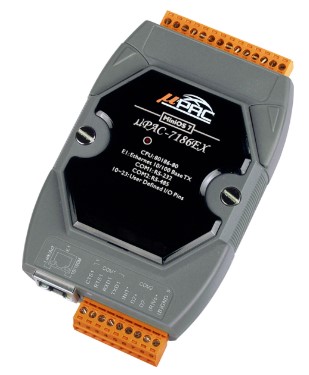 Коммутатор ICP DAS uPAC-7186EX-G CR CR Palm size programmable automation controller (RoHS)