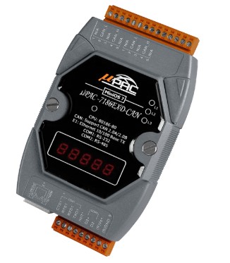Коммутатор ICP DAS uPAC-7186EXD-CAN-G CR Programmable Automation controller with two series communication port (RS-232/RS-485), o