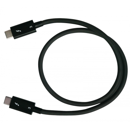 Кабель QNAP CAB-TBT305M-40G-LINTES Thunderbolt3 Type-C 40Gbps, 0.5m