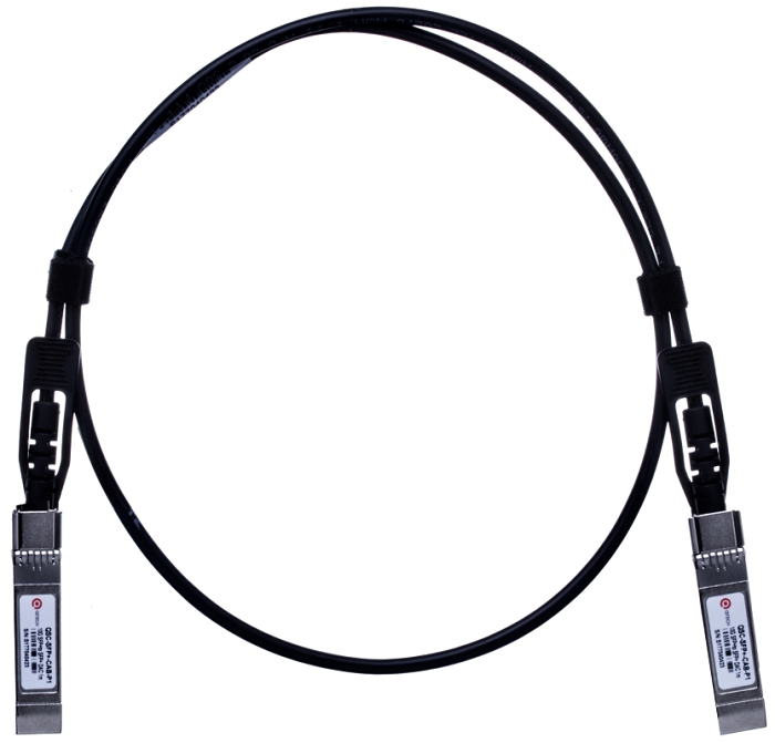 Трансивер QTECH QSC-SFP+-CAB-P5 пассивная кабельная сборка SFP+, 5м, 10Гбит/c, 24AWG