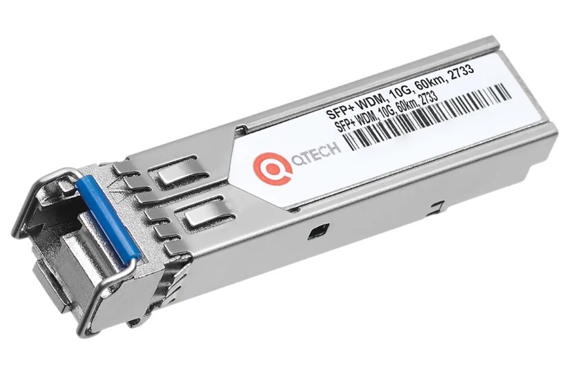 Модуль QTECH QSC-SFP28-10G25W-2733 оптический WDM SFP28, 25G, 10км, 1270нм1330нм, LC