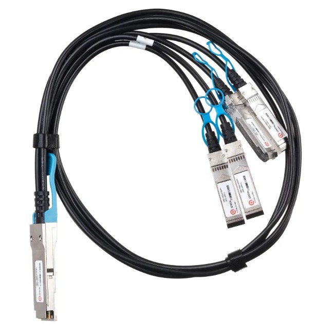 Кабельная сборка QTECH QSC-100G-4*25-P3 пассивная 100G QSFP28 в 4*25G SFP28, 3м