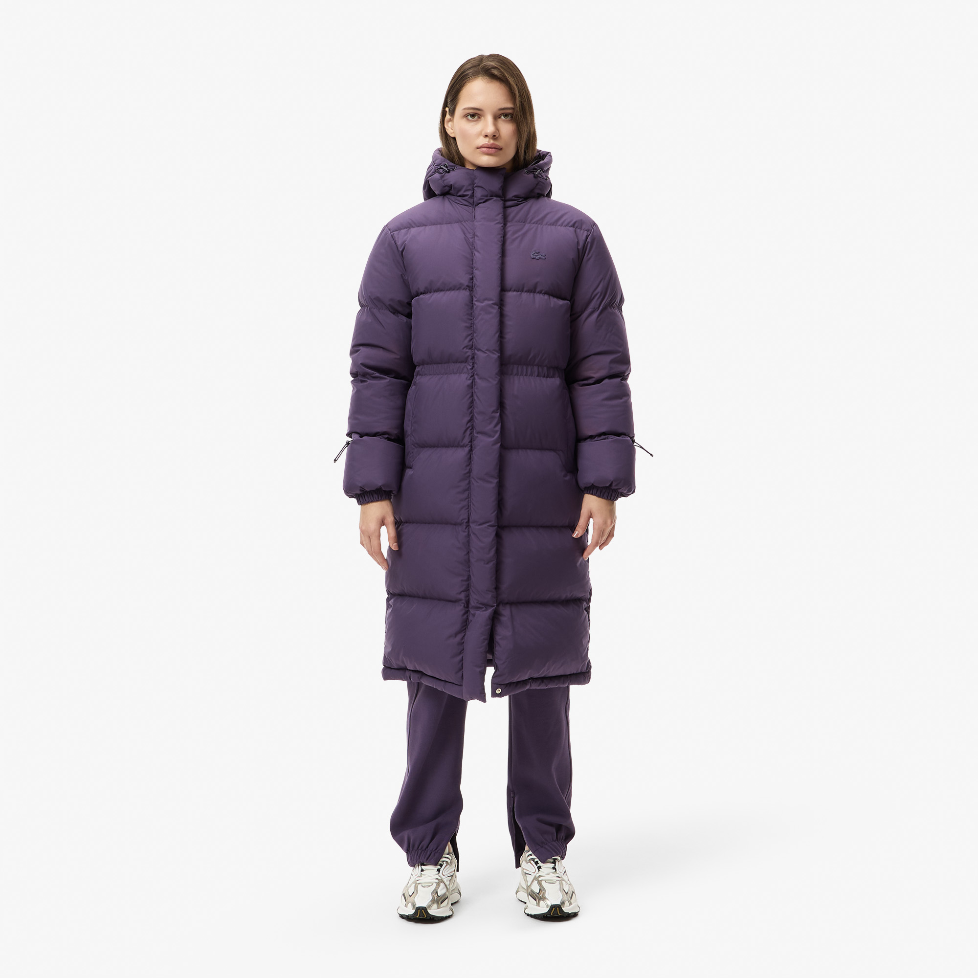 Женская парка Lacoste с капюшоном BF2614