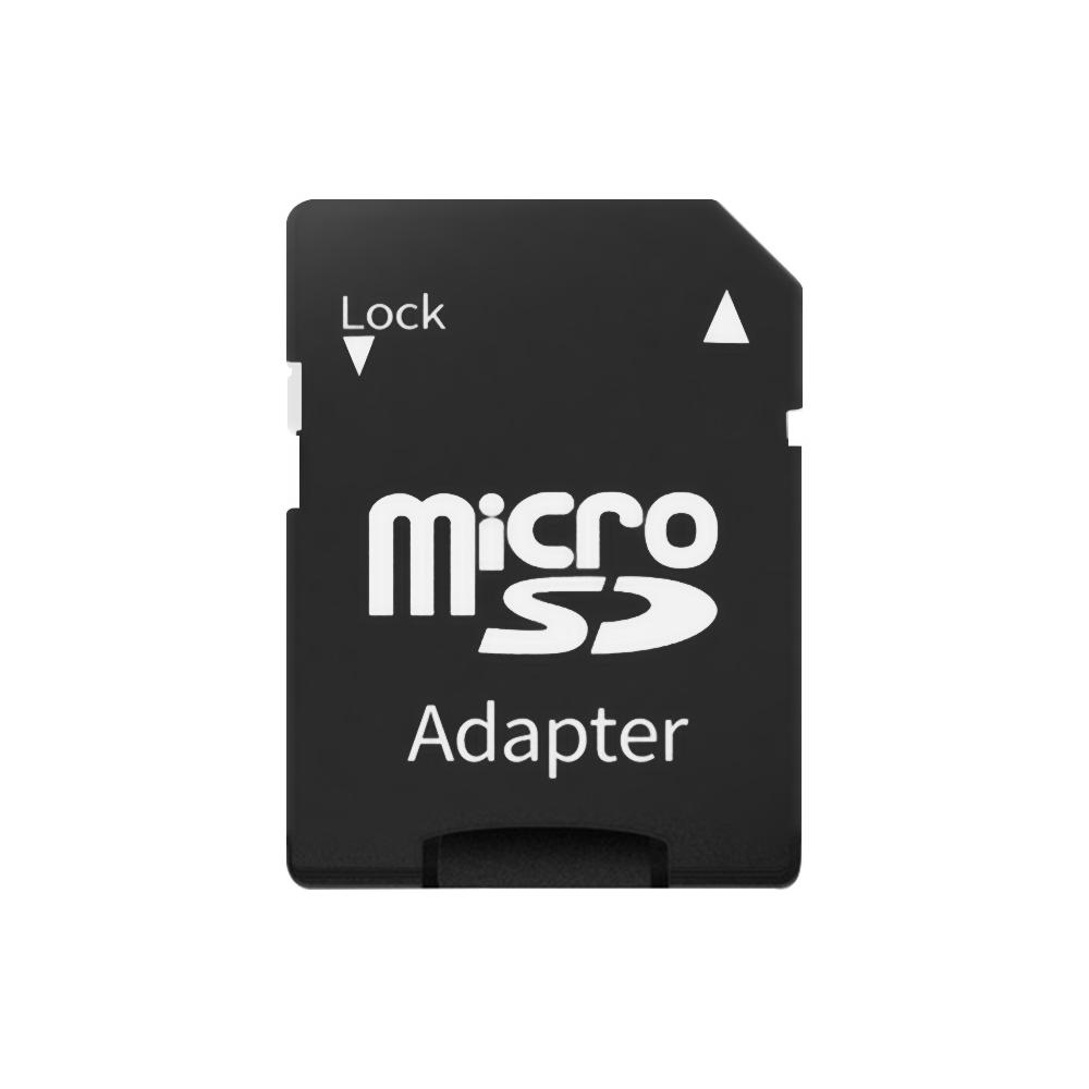 Fonken Micro SD TransFlash TF в SD SDHC адаптер для карт памяти конвертер телефоны планшеты для внутренних хранилищ компьютера чёрный