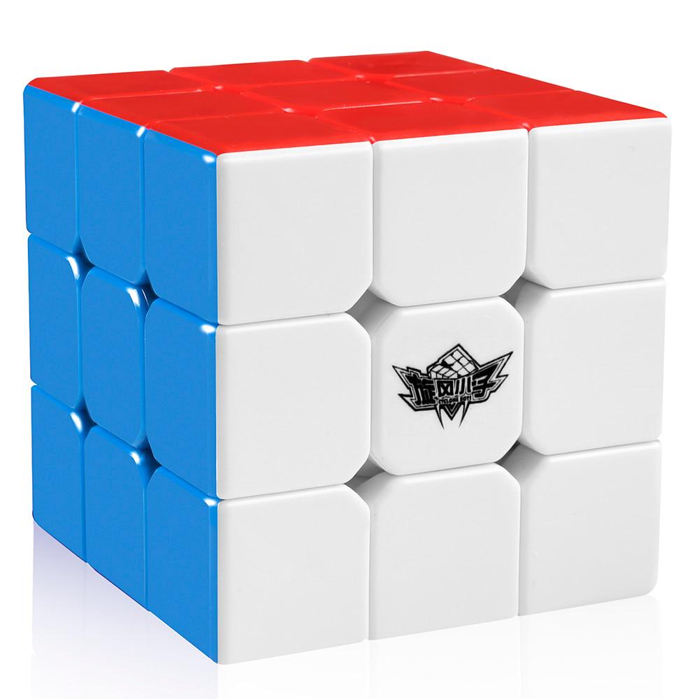 Cyclone Boys 3x3x3 Magic Cube Профессиональные скоростные кубики 3x3 Пазлы 3 на 3 Speedcube (56 мм) red Fun Building Blocks