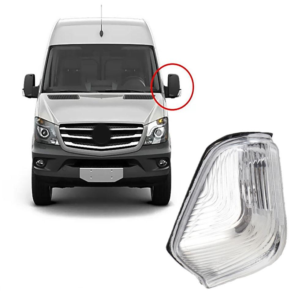 Лампа указателя поворота наружного зеркала Len L для Mercedes-Benz Sprinter W906 E0953049A gray happybuySE