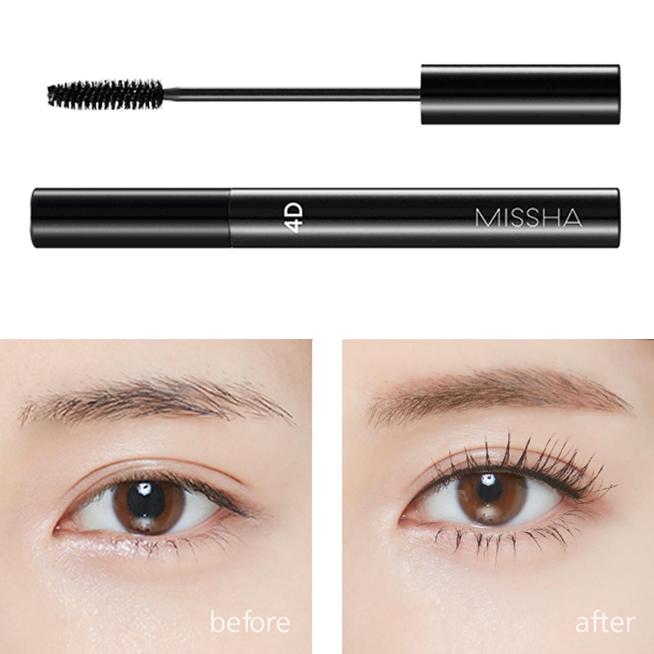 [MISSHA] Тушь для ресниц 3D/4D 7г (1pc) ▶4D◀ Mascara beige