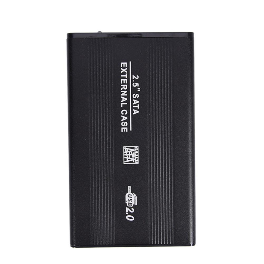 Внешний USB 2.0 2,5-дюймовый SATA SSD HDD корпус мобильный жесткий диск кейс коробка чёрный 888 Auto Parts Town