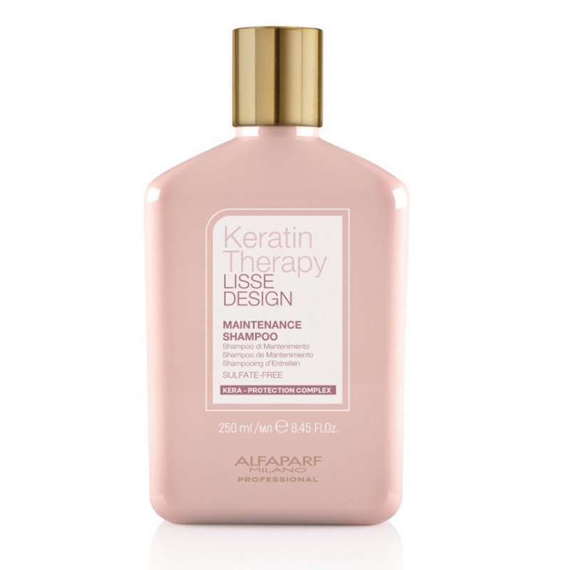 Кератиновый шампунь-гладкость для волос Lisse Design Maintenance Shampoo Alfaparf