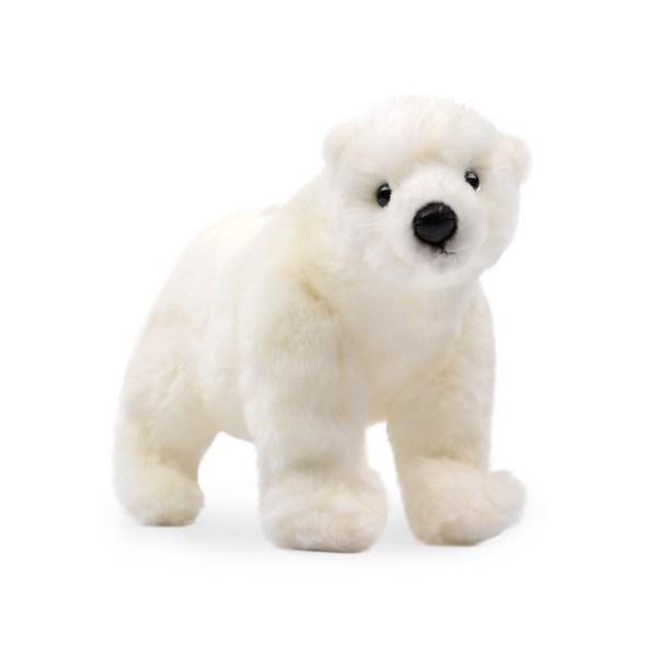 Игрушка Hansa Мягкая игрушка 4768 Белый Медведь Нет. 4 медведя Polar Standing, 14см, белые, Популярные игрушки для корейских детей white Board M Factory