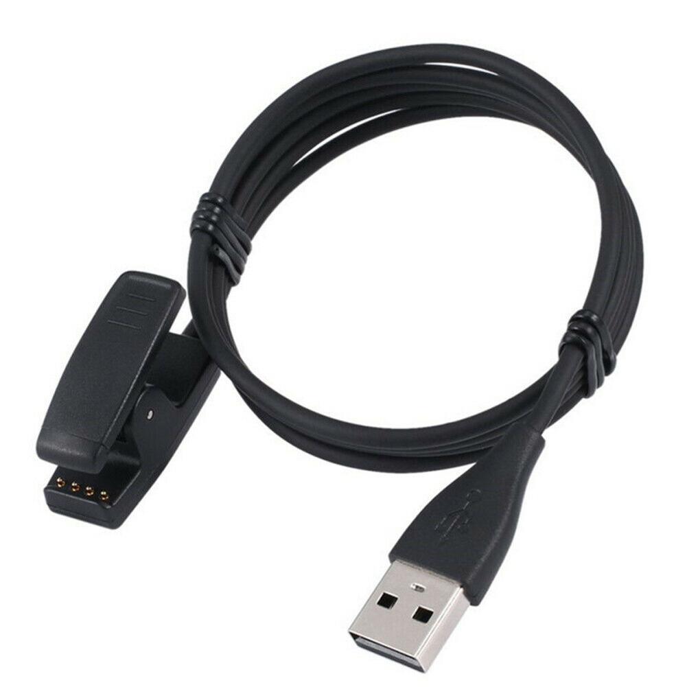 Сменный USB-кабель для быстрой зарядки для Garmin Forerunner 735XT 235 230 630 Approach S20, зарядное устройство с зажимом для синхронизации данных чёрный YiLBX
