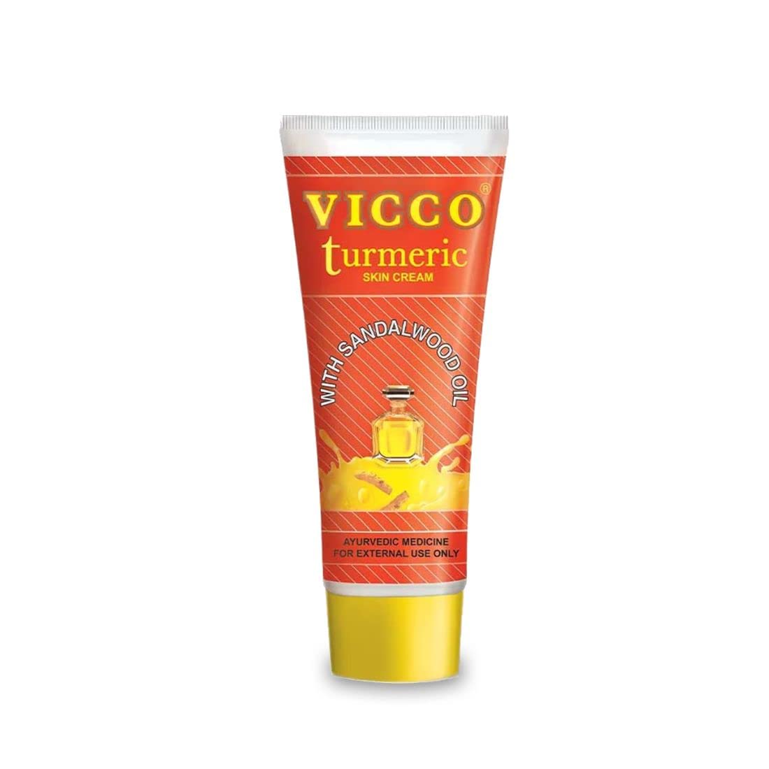 Крем для лица с Куркумой (50 мл), Turmeric Skin Cream,  Vicco 5.375 red