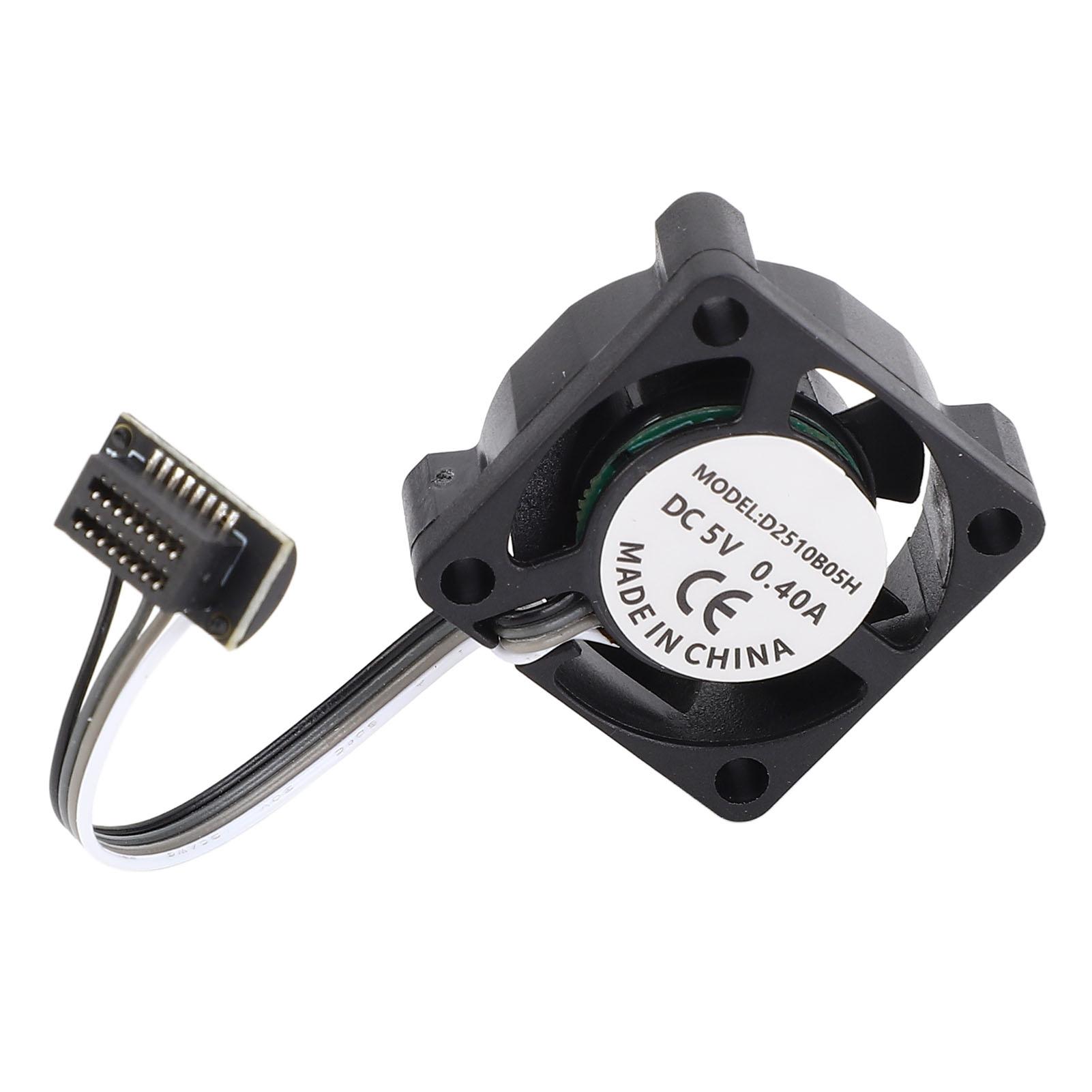 Вентилятор охлаждения Hotend 2510 5V PWM 18000PRM для деталей 3D-принтера Bambu Lab P1P P1S, аксессуары black TOMTOP JMS