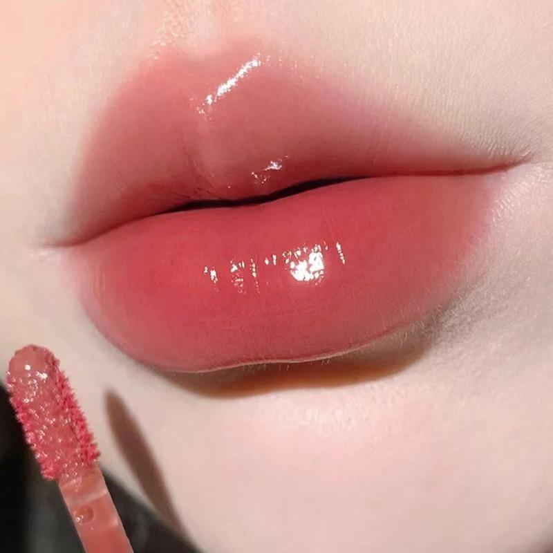 Натуральный белый осветляющий блеск для губ Lip Mud Увлажняющий Увлажняющий блеск для губ помада Водостойкий Стойкий Набор Ежедневная косметика Женская мода brown Makeup love