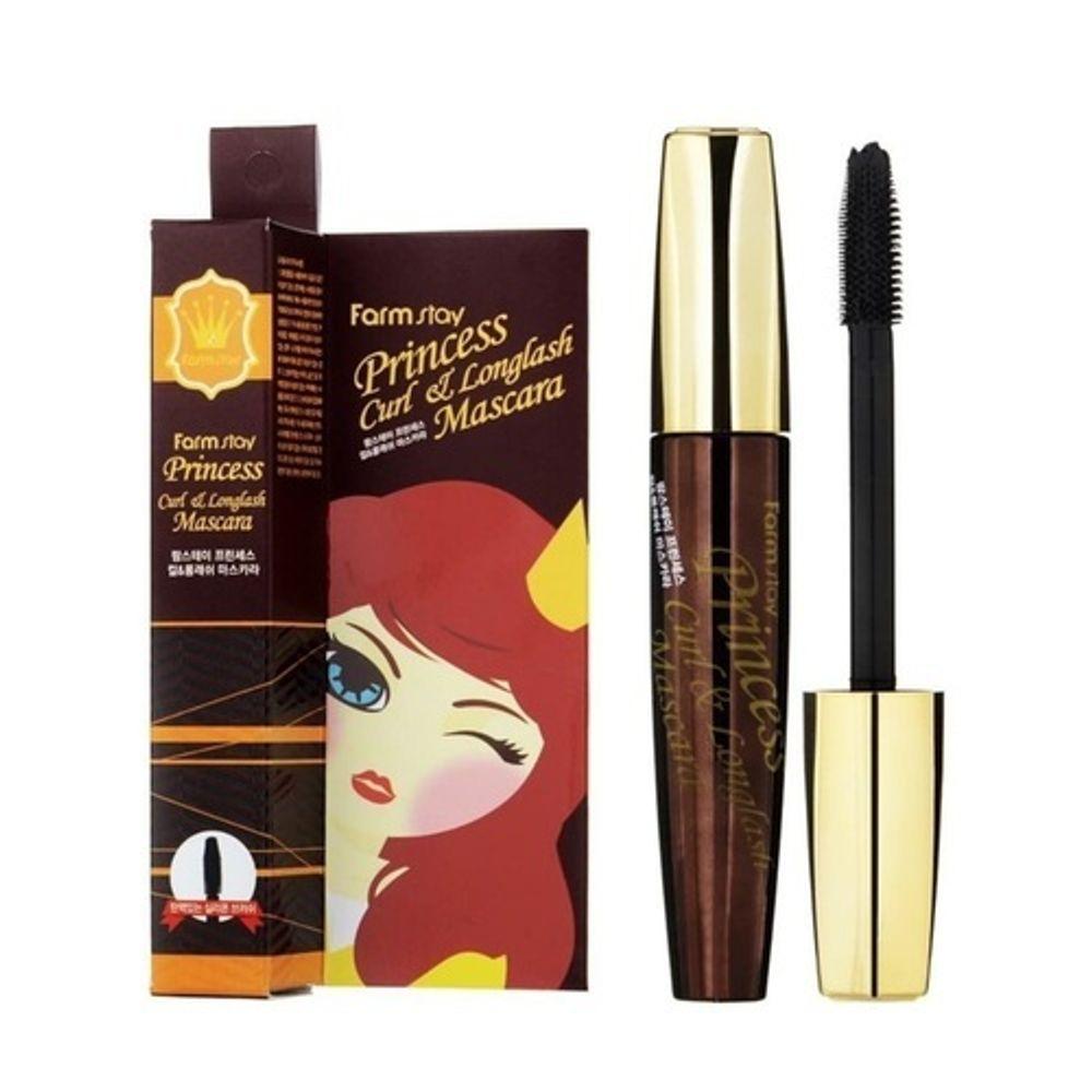 Farm Stay Princess Curl & Longlash Mascara 12g + RANDOM GIFT black