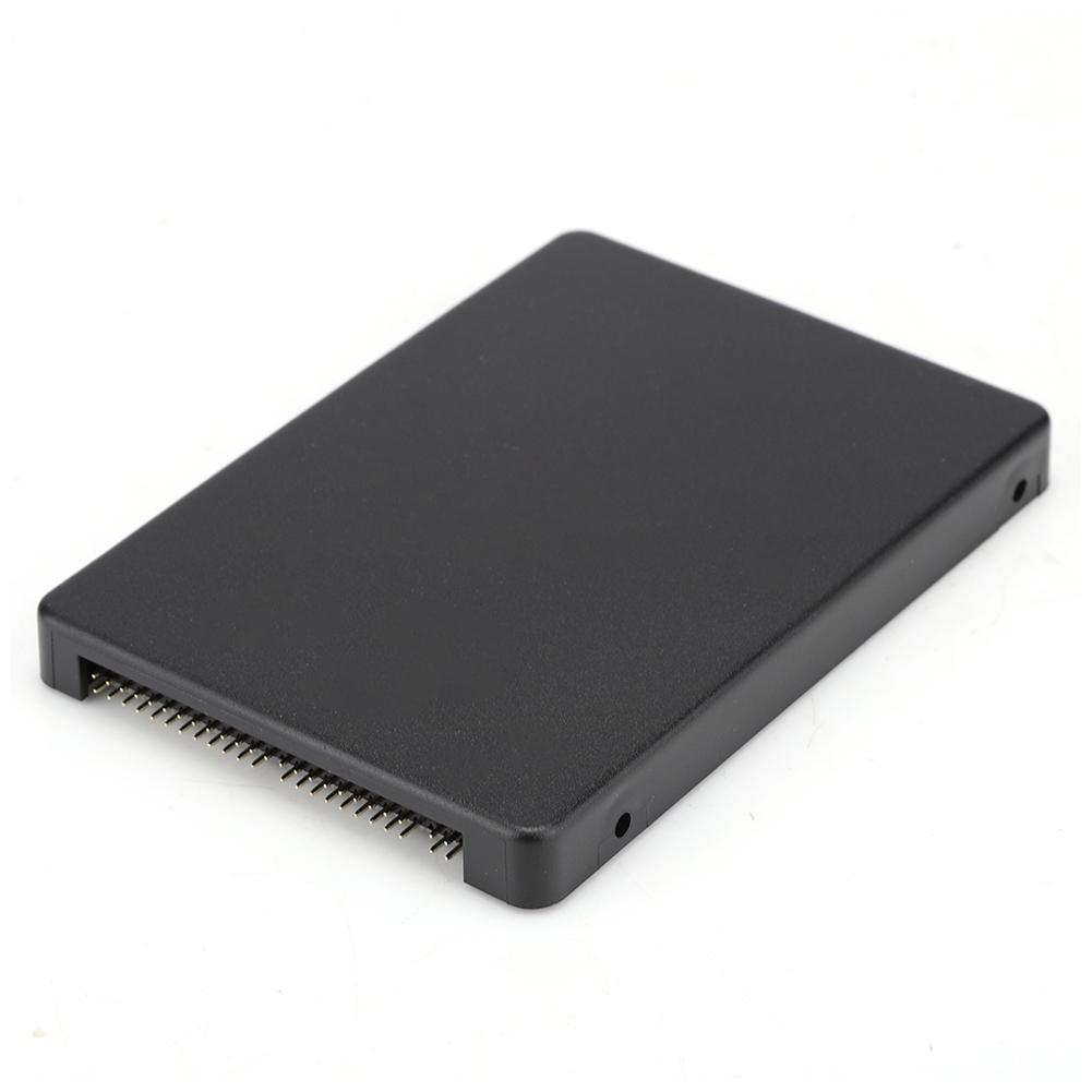 Бокс для жесткого диска mSATA SSD к IDE 2,5 дюйма PATA IDE Параллельный порт Бокс для жесткого диска (черный) (Нет чёрный DIYelecs