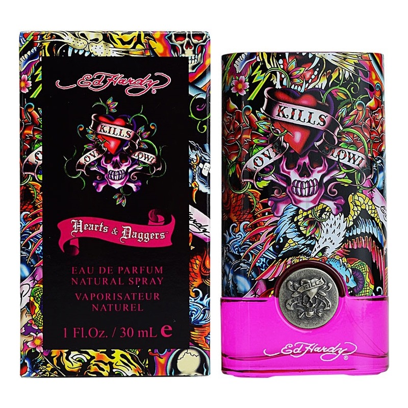 Hearts & Daggers for Her Ed Hardy