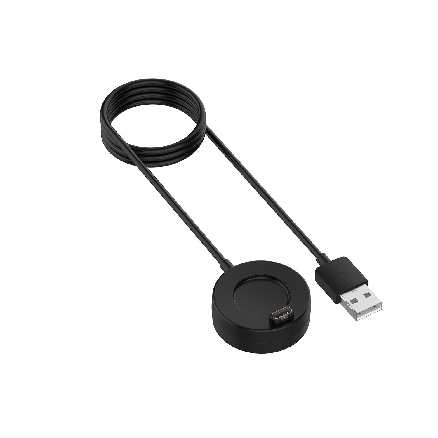 USB зарядное устройство для Garmin Fenix 7 7S 7X 6S 6X 5 5S 5X Forerunner 245 Venu Vivoactive 3 4 4S зарядный кабель док-станция для смарт-часов зарядное устройство black WHOP-A1