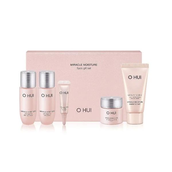 O HUI Miracle Moisture 5pcs gift set +RANDOM GIFT white