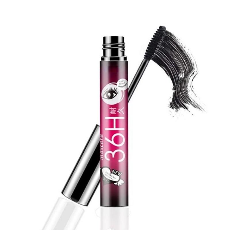 Тушь для ресниц 3D Fiber Mascara Black Eye Curling Eyelash Double Mascara Makeup Tool Long Volumizing Black Eyelashes Mascara чёрный Beauty Every Day
