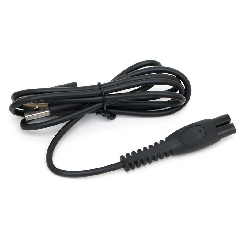 USB-кабель для зарядки, совместимый с моделями бритв Philips S1115/S2306/X5001/X5002/PQ888/889 black VantaGoods