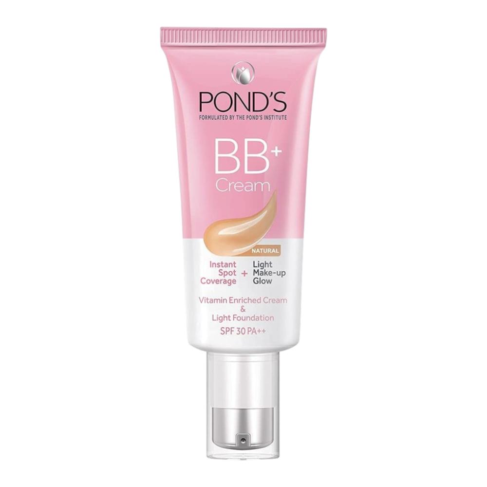 Pond s BB+ Крем Натуральный Оттенок 30г Для Маскировки Несовершенств И Сияния Макияжа С SPF 30 PA++ Тональный Крем Увлажняющий white