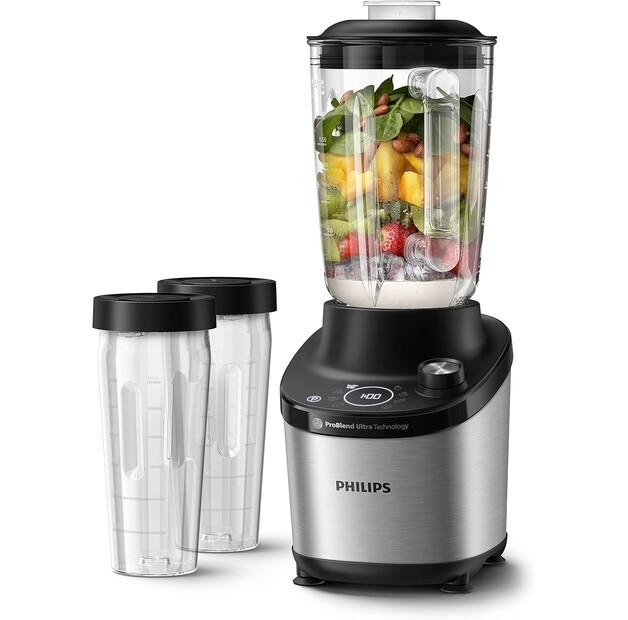 Стационарный вакуумный блендер Philips HR3760/10 gray
