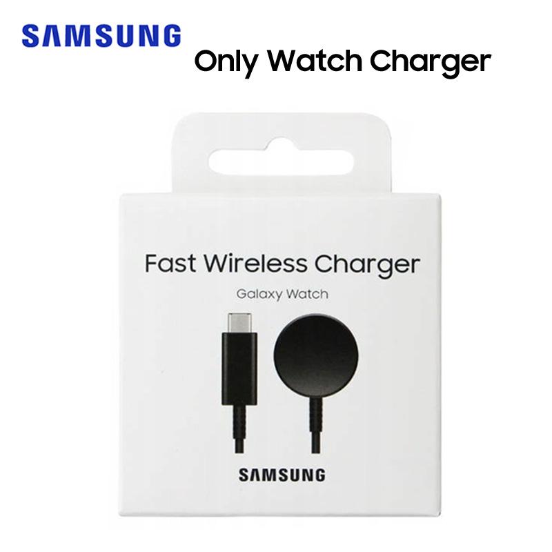 Оригинальное портативное беспроводное зарядное устройство для часов Samsung Watch Power Bank с функцией быстрой зарядки для Samsung Galaxy Watch 6/5 Pro/5/4/3/Active 2 Only Watch Fast Charger white