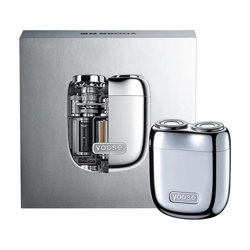 Yoose Mini 2.0 Роторная электрическая бритва Вилка CN (адаптер в комплекте) Standard Gift Box gray