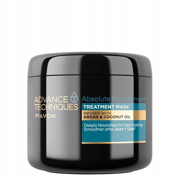 Avon Advance Techniques Укрепляющая маска для волос 375 мл black
