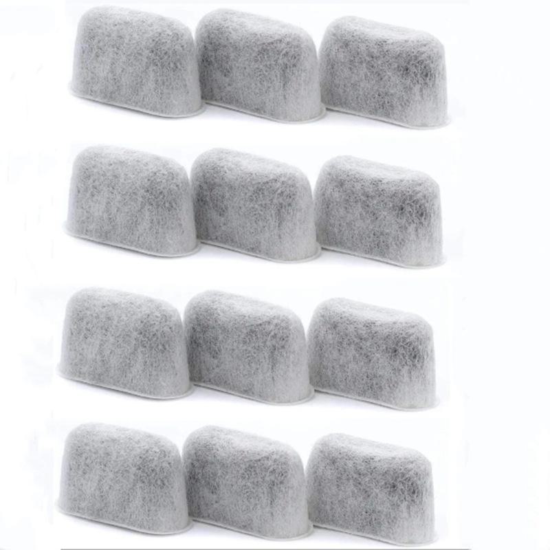 Фильтр для воды из активированного угля для кофеварки Cuisinart из кокосовой скорлупы Cotton and coconut shell activated carbon, Cuisinart Filters, Coffee machine activated carbon bag, 47*20*27mm gray Perfect choice for your home