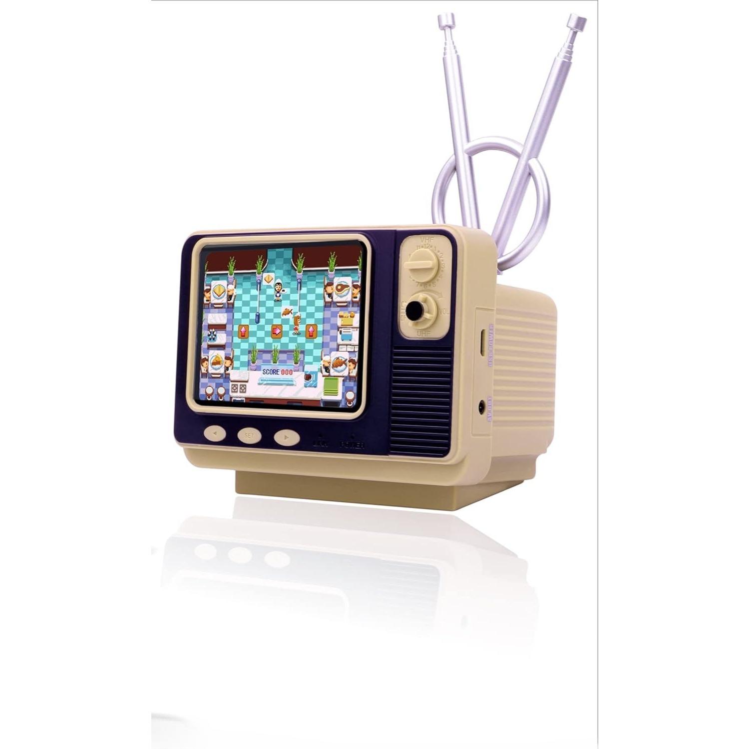 Портативная игровая консоль Retro TV, 108 бесплатных классических игр FC, поддержка подключения к телевизору, портативные подарочные видеоигры, ретро-игрушки для детей 4-12 лет, 90-е годы 10*7.5*7.5cm жёлтый FourAll Video Games Accessories Home