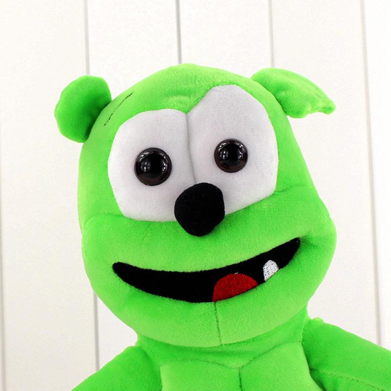 Плюшевая кукла Gummy Bear, зеленая милая мультяшная игрушка для детей, декор для девочек green RUI RUI YU 4