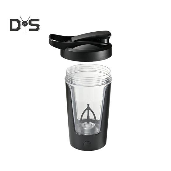 Электрический шейкер Бутылка BPA-Free Mixer Cup 450 мл USB перезаряжаемые протеиновые шейкеры чашки для тренировок и активного отдыха 450ML чёрный Phone Needs