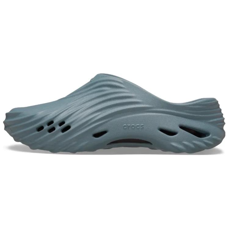 Кроксы Echo WAVE CLOG Модные тапочки-обертки для ног Унисекс Синие 43-44 синий Crocs