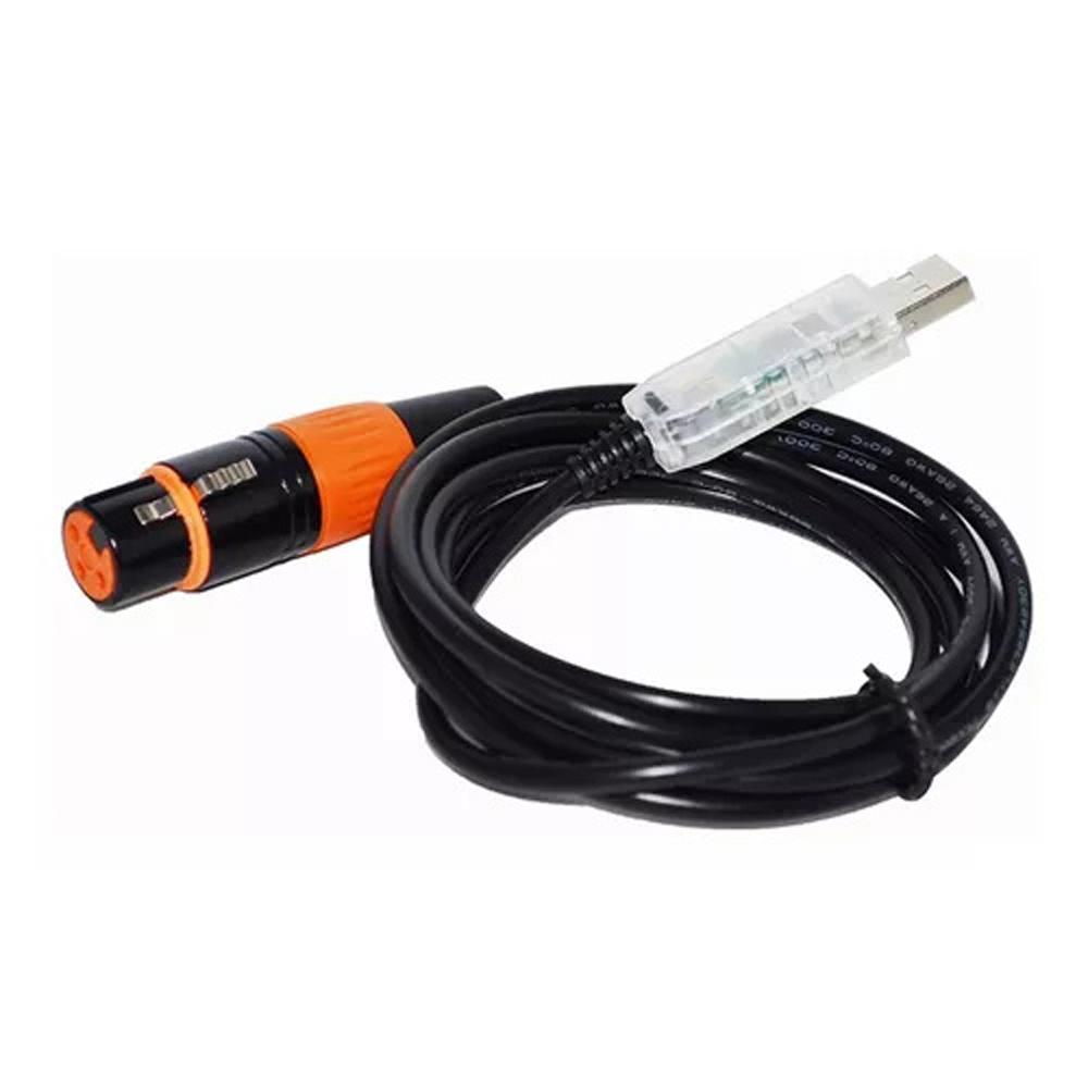 Кабель-переходник USB «папа» — XLR 3-контактный «мама» Кабель-переходник с интерфейсом USB DMX512 со встроенным FTDI 3 Meters black 3d printing machine