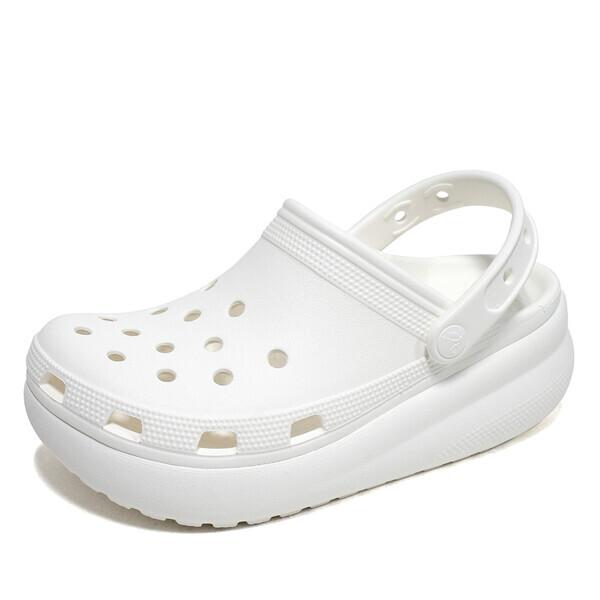 Crocs Детские Классические Платформенные Клоги Crocs Детские Сандалии 207708 100 2077081001/175mm(C11) white