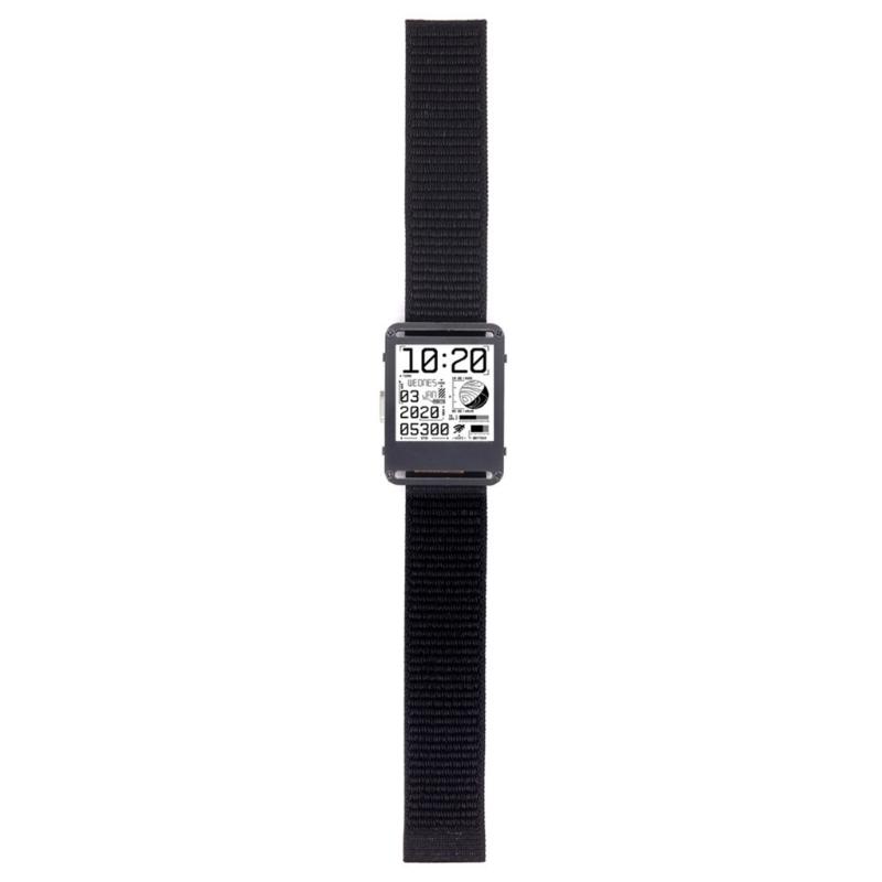 Умные часы Watchy 2.0 Plus с открытым исходным кодом, ePaper, поддержка подключения по Wi-Fi и Bluetooth, носимые часы black 666