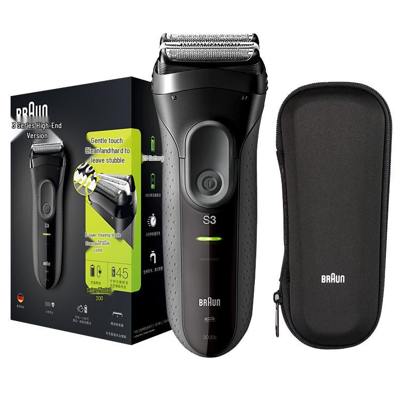 Электробритва Braun Series 3 с вилкой CN (адаптер в комплекте) black