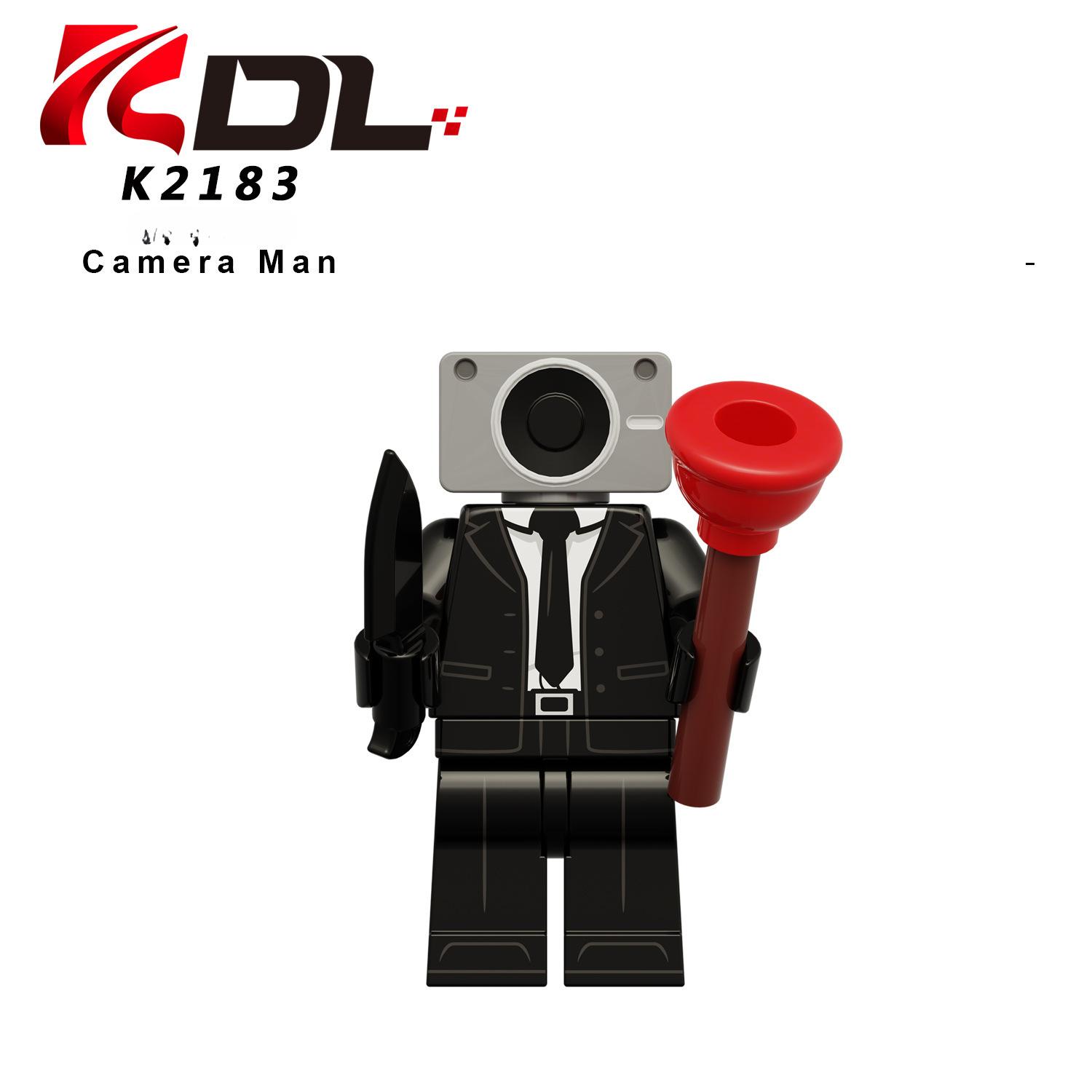 KDL826 строительные блоки Титан ТВ человек молния туалет полетный монитор гигантские мини фигурки людей кирпичи игрушки для детей black maishadouzhuanqian