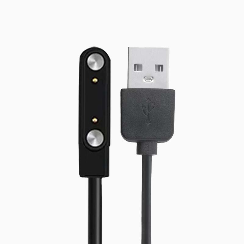 USB-зарядное устройство для умных часов K22, кабель для зарядки чёрный Plain Abode