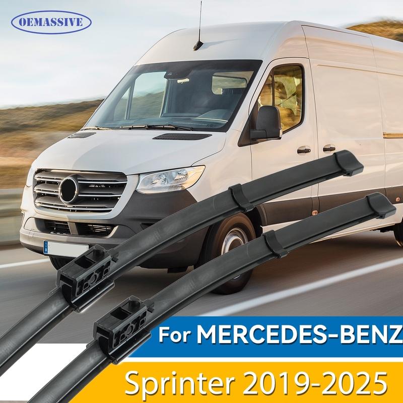 Для Mercedes-Benz Sprinter W907 W910 - 2026 Автомобильные передние щетки стеклоочистителя 2 шт. Автомобильные щетки для очистки стекла от дождя gray STRE 03